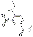 4-Ethylamino-3-nitro-benzoic acid methyl ester Struktur