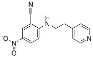 5-Nitro-2-(2-pyridin-4-yl-ethylamino)-benzonitrile Struktur