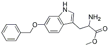 methyl 2-amino-3-[6-(benzyloxy)-1H-indol-3-yl]propanoate Struktur