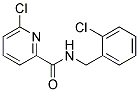 6-Chloro-pyridine-2-carboxylic acid 2-chloro-benzylamide Struktur