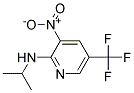 Isopropyl-(3-nitro-5-trifluoromethyl-pyridin-2-yl)-amine Struktur