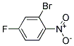 3-BROMO-1-FLUORO-4-NITROBENZENE Struktur