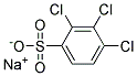 SodiumSaltOfTrichlorobenzeneSulfonate Struktur