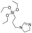 3,4,5-Dihydroimidazol-1-yl-propyl triethoxysilane Struktur