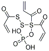 Triauryltrithio phosphate Struktur