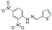 2-THIOPHENECARBALDEHYDE2,4-DINITROPHENYLHYDRAZONE Struktur