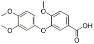 3-(3,4-DIMETHOXYPHENOXY)-4-METHOXYBENZOICACID Struktur