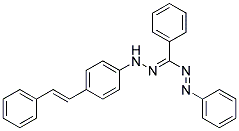 3,5-DIPHENYL-1-(P-STYRYLPHENYL)FORMAZAN Struktur