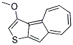 3-METHOXYAZULENO(2,1-B)THIOPHENE Struktur