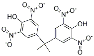 4,4'-ISOPROPYLIDENEBIS(2,6-DINITROPHENOL) Struktur