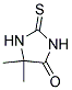 5,5-DIMETHYL-2-THIOXO-4-IMIDAZOLIDINONE Struktur