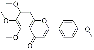 5,6,7-TRIMETHOXY-2-(P-METHOXYPHENYL)-4-CHROMENONE Struktur