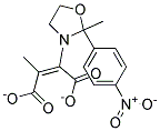 DIMETHYL(2-(P-NITROPHENYL)-3-OXAZOLIDINYL)MALEATE Struktur