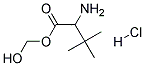 METHYLDL-2-AMINO-3,3-DIMETHYLBUTYRATEHYDROCHLORIDE Struktur