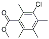 METHYL3-CHLORO-2,4,5,6-TETRAMETHYLBENZOATE Struktur