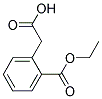 O-(ETHOXYCARBONYL)PHENYLACETICACID Struktur