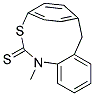 P-TOLYLN-METHYL-N-PHENYLDITHIOCARBAMATE Struktur