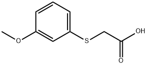 3-Methoxy-phenylthioaceticacid Struktur