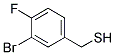 3-Bromo-4-fluorobenzylmercaptan Struktur