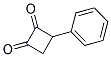 3-Phenyl-cyclobut-1,2-dione Struktur