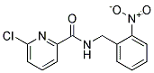 6-Chloro-pyridine-2-carboxylic acid 2-nitro-benzylamide Struktur