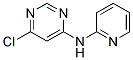 (6-Chloro-pyrimidin-4-yl)-pyridin-2-yl-amine Struktur