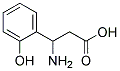 3-amino-3-(2-hydroxyphenyl)propanoic acid Struktur