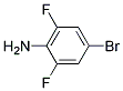 3,5-Difluoro-4-Amino Bromobenzene Struktur