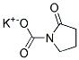 Potassium pyrrolidone carboxylate Struktur