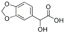 3,4-(Methylenedioxy)-DL-mandelic acid Struktur