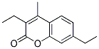 4-Methyl-7-Diethyl Coumarin Struktur