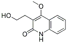 3-(2-HYDROXYETHYL)-4-METHOXY-2(1H)-QUINOLINONE Struktur