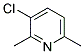 3-CHLORO-2,6-DIMETHYLPYRIDINE Struktur