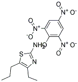 4-ETHYL-5-PROPYL-2-THIAZOLAMINEPICRATE Struktur