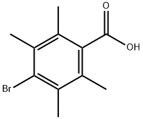 4-BROMO-2,3,5,6-TETRAMETHYLBENZOICACID Struktur