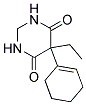 5-(1-CYCLOHEXENYL)-5-ETHYLDIHYDRO-4,6(1H,5H)-PYRIMIDINEDIONE Struktur