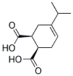 CIS-4-ISOPROPYL-4-CYCLOHEXENE-1,2-DICARBOXYLICACID Struktur