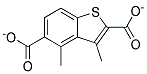 DIMETHYLBENZO(B)THIOPHENE-2,5-DICARBOXYLATE Struktur