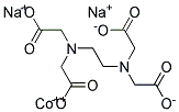 ETHYLENEDIAMINETETRAACETICACIDCOBALTDISODIUMSALT Struktur