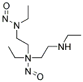 N,N',N''-TRIETHYL-N,N''-DINITROSODIETHYLENETRIAMINE Struktur