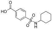 P-(CYCLOHEXYLSULFAMOYL)BENZOICACID Struktur