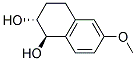 TRANS-6-METHOXY-1,2,3,4-TETRAHYDRO-1,2-NAPHTHALENEDIOL Struktur