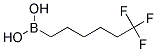 6,6,6-Trifluorohexaneboronicacid Struktur