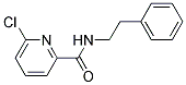 6-Chloro-pyridine-2-carboxylic acid phenethyl-amide Struktur