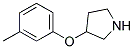 3-m-Tolyloxy-pyrrolidine Struktur