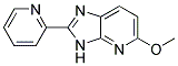 5-methoxy-2-pyridin-2-yl-3H-imidazo[4,5-b]pyridine Struktur