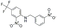 (3-Nitro-benzyl)-(2-nitro-4-trifluoromethyl-phenyl)-amine Struktur