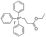 CARBETHOXYETHYL TRIPHENYL PHOSPHONIUM IODIDE Struktur