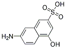 6-AMINO-1-HYDROXYNAPHTHALENE-3-SULFONIC ACID Struktur