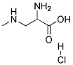 ALPHA-AMINO-BETA-METHYLAMINOPROPIONIC ACID HYDROCHLORIDE Struktur